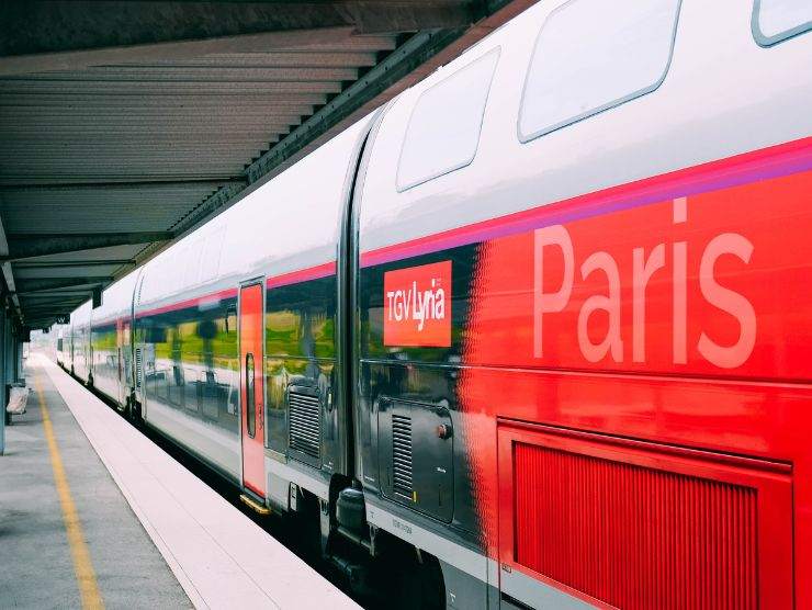 Raggiungere Parigi in treno