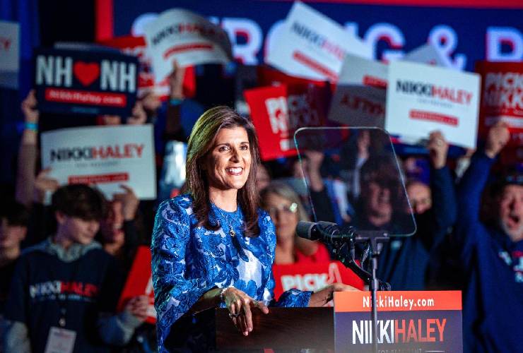 Nikki Haley in New Hampshire