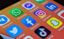 Le icone di vari social media